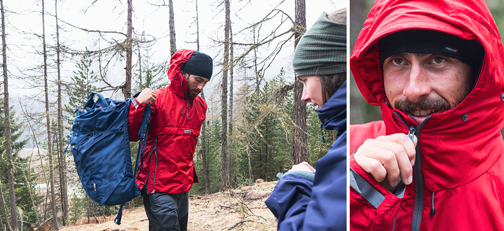 Water-Resistant Jacket for Wooded Adventures